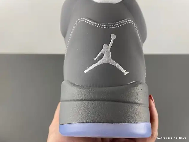 Cheap Husky Retro Jordan 5 Grey 136027-005 Wolf Air 0626